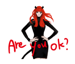REA (Red devil girl) ver.2 sticker #12661561