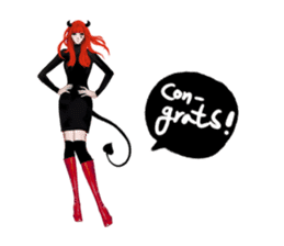 REA (Red devil girl) ver.2 sticker #12661565