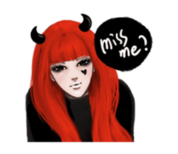 REA (Red devil girl) ver.2 sticker #12661571