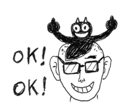 Blackcat & Designer sticker #12661630