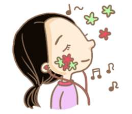 Flower Girl Stickers sticker #12661726