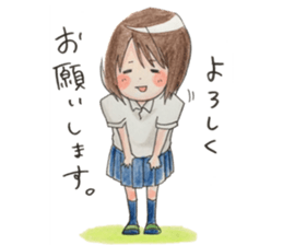 yurika coloredpencil cute sticker sticker #12662060