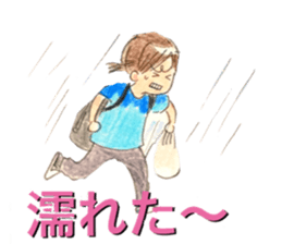 yurika coloredpencil cute sticker sticker #12662073