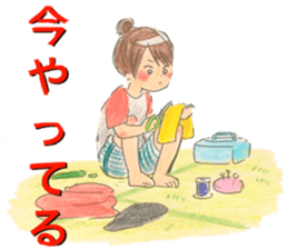 yurika coloredpencil cute sticker sticker #12662077