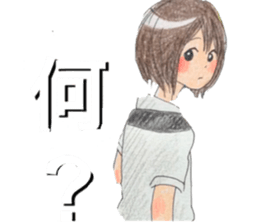 yurika coloredpencil cute sticker sticker #12662091