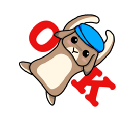 Shiina 's lop-eared rabbit sticker #12662176