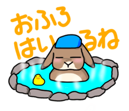 Shiina 's lop-eared rabbit sticker #12662204