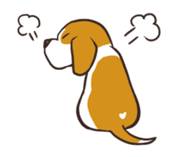 Pun Pun Beagle sticker #12662518