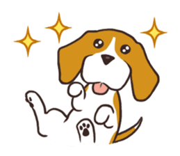 Pun Pun Beagle sticker #12662520