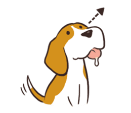 Pun Pun Beagle sticker #12662530