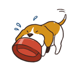 Pun Pun Beagle sticker #12662532