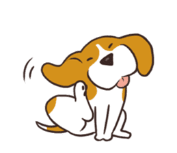 Pun Pun Beagle sticker #12662539