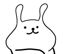 White Rabbit Pyonta sticker #12662885