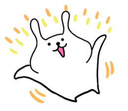 White Rabbit Pyonta sticker #12662890