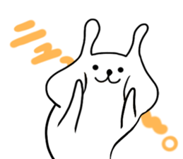 White Rabbit Pyonta sticker #12662897