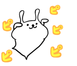 White Rabbit Pyonta sticker #12662904