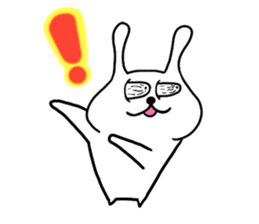 White Rabbit Pyonta sticker #12662905