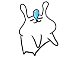 White Rabbit Pyonta sticker #12662906