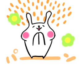 White Rabbit Pyonta sticker #12662907