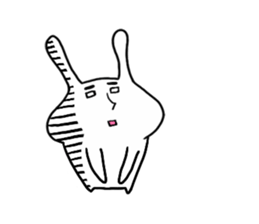 White Rabbit Pyonta sticker #12662914