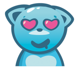 Little kitty boo sticker #12663166