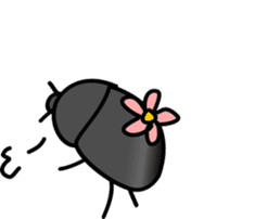 Sweet little bugs sticker #12663460