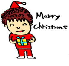 dady with his daughter koko-chan sticker #12664280