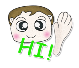 My name is Masashi.^^ sticker #12664489