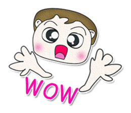 My name is Masashi.^^ sticker #12664490