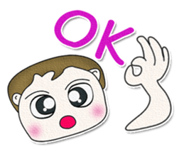 My name is Masashi.^^ sticker #12664504