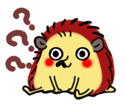 Favorite hedgehog sticker #12664850