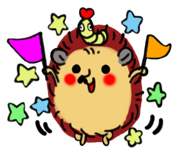Favorite hedgehog sticker #12664861