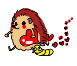 Favorite hedgehog sticker #12664863