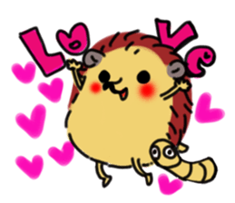 Favorite hedgehog sticker #12664865