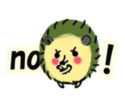 Favorite hedgehog sticker #12664877
