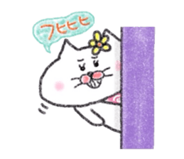 Hanachan karano tegami crayon version sticker #12664968