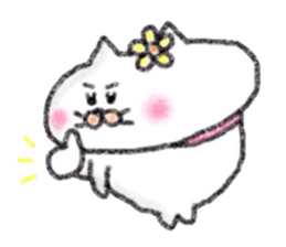 Hanachan karano tegami crayon version sticker #12664969