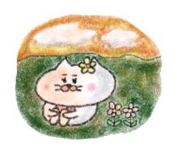 Hanachan karano tegami crayon version sticker #12664971