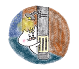 Hanachan karano tegami crayon version sticker #12664972