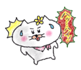 Hanachan karano tegami crayon version sticker #12664973