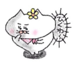 Hanachan karano tegami crayon version sticker #12664997
