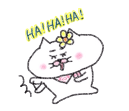 Hanachan karano tegami crayon version sticker #12664999