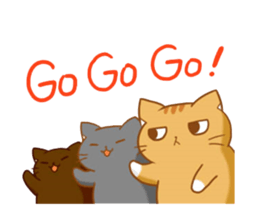 magic cats-family sticker #12665246