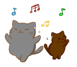 magic cats-family sticker #12665269