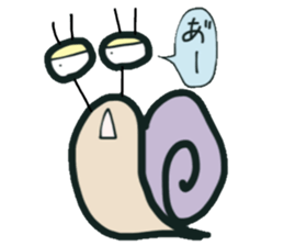 lovely snail"tumu" sticker #12665291