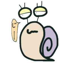 lovely snail"tumu" sticker #12665293