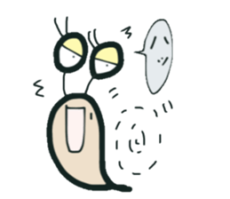 lovely snail"tumu" sticker #12665300