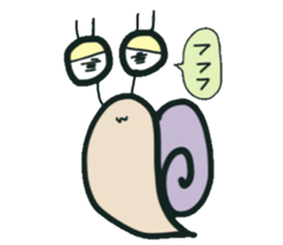 lovely snail"tumu" sticker #12665301