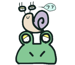 lovely snail"tumu" sticker #12665305