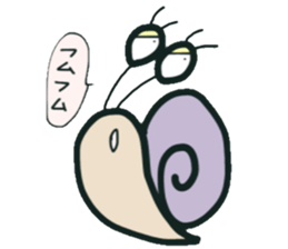 lovely snail"tumu" sticker #12665307